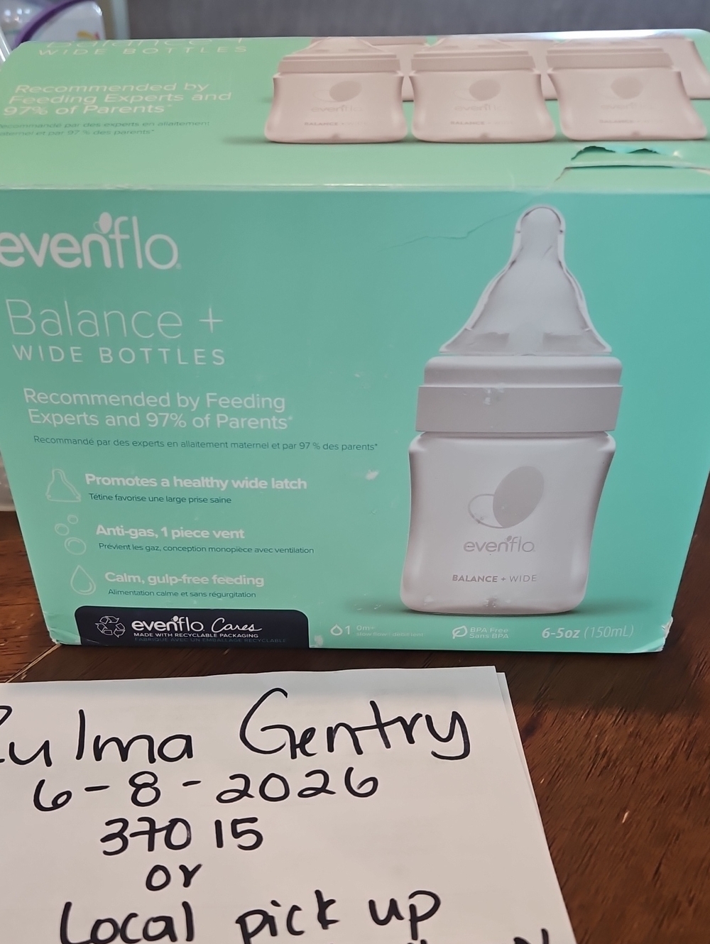 Evenflow +  Wide Balance Bottles
